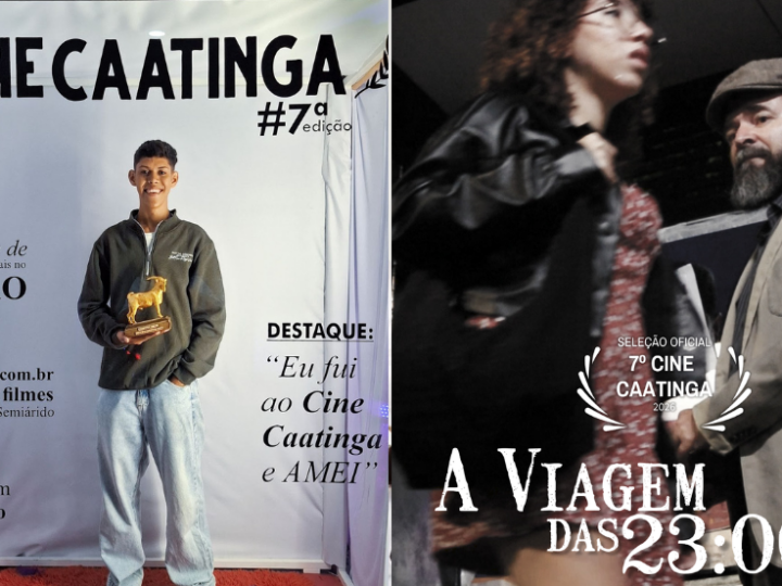 Estudante da UFPB vence prêmio no Festival Cine Caatinga